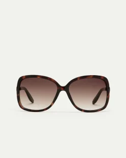 Tortoise Sunglasses with Square Frame