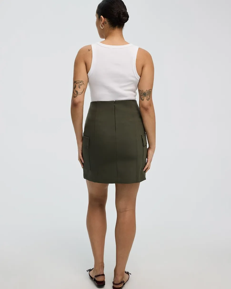 Utility Mini Skirt