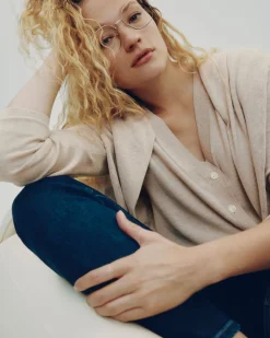 V-Neck Cardigan - R Essentials