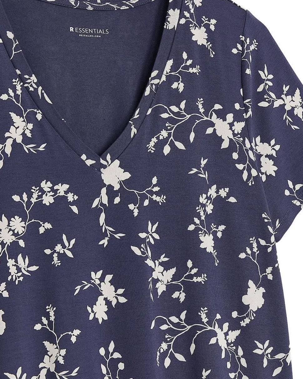 V-Neck T-Shirt - R Essentials