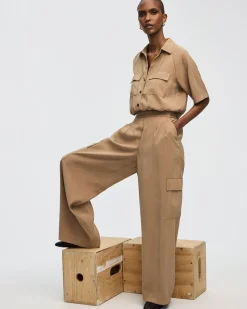 Wide-Leg Cargo Pant - Tall