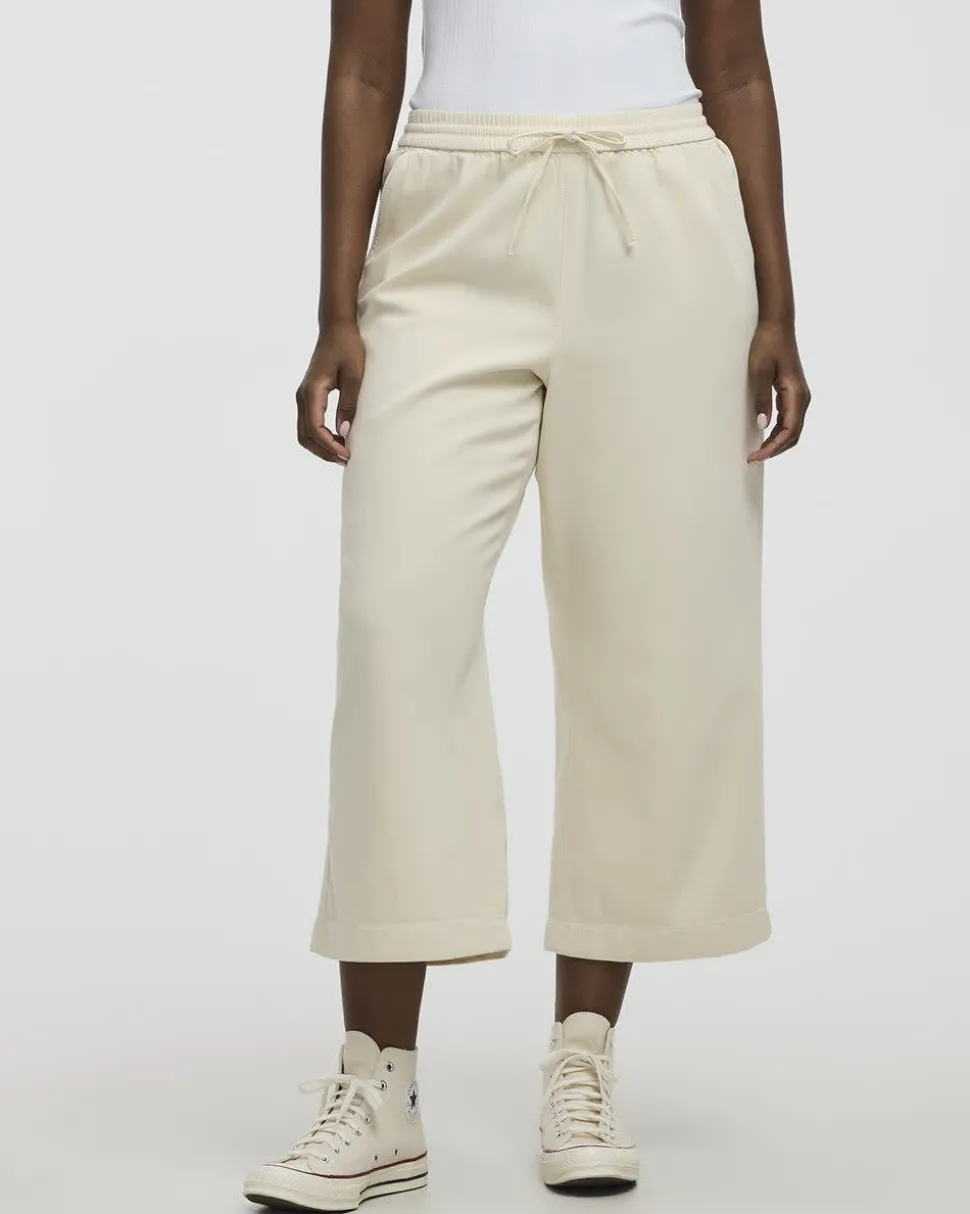 Wide-Leg Cropped Jean - Petite