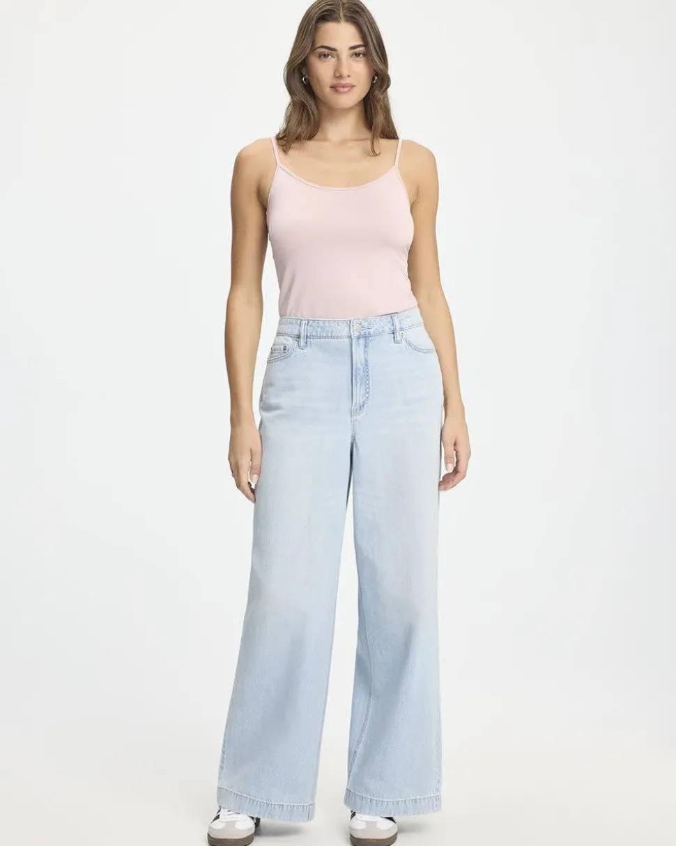 Wide-Leg High-Rise Jean - Tall
