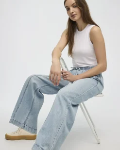 Wide-Leg High-Rise Jean - Tall
