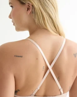 Wireless Bra with Lace Trim - R Line