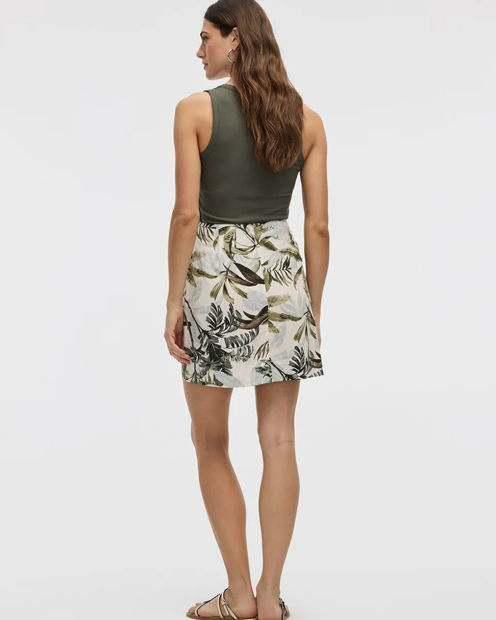 Wrap Mini Skirt