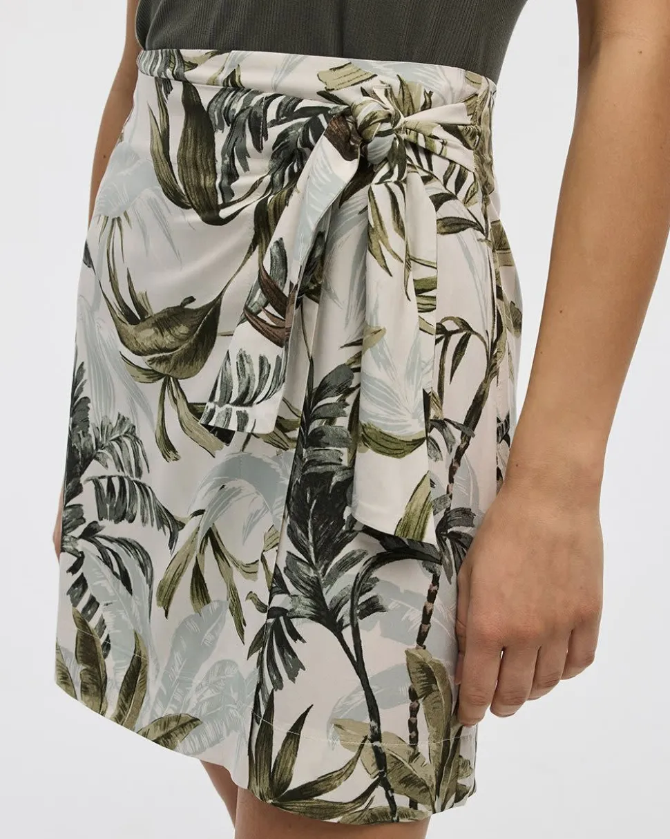 Wrap Mini Skirt